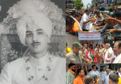 राजा दिग्विजय दास की स्मृति में शरबत वितरित