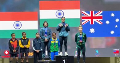 अंतरराष्ट्रीय वेटलिफ्टिंग में ज्ञानेश्वरी को गोल्ड मेडल