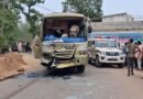 यात्री बस और ट्रक में आमने सामनेकी हुई भिड़ंत, 6 घायल