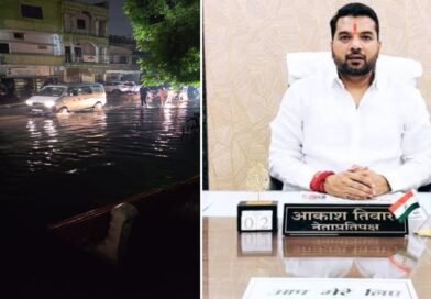 पहली बारिश में ही खुली निगम की पोल, कई क्षेत्र में जलभराव