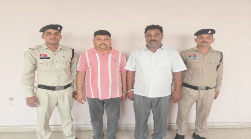 बीएसपी से स्क्रैप चोरी का सरगना यूपी से गिरफ्तार
