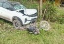 तेज रफ़्तार कार ने बाइक को ठोका, एक की मौत दूसरा गंभीर