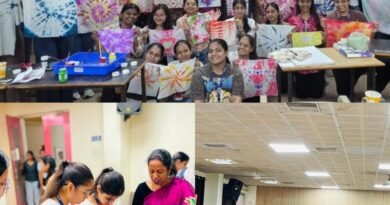 मैक में इंटीरियर डिजाइन विभाग ने मनाया राष्ट्रीय हथकरघा दिवस