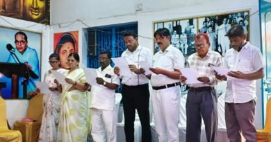 बौद्ध संघ गुढियारी के नव निर्वाचित पदाधिकारियों ने ली शपथ, समाजहित में कार्य करने का लिया संकल्प